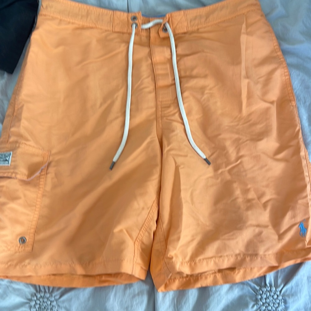 Polo swim trunks